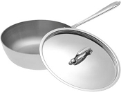 All-Clad 3 QT Stainless Saucier with Lid 